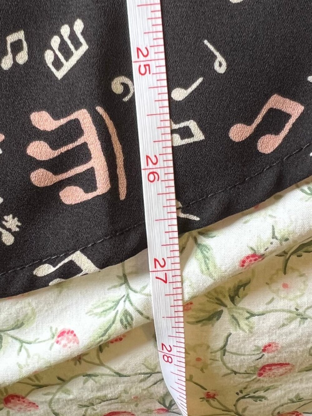 ModCloth Jazz Music Note Women's Blouse w/Tie - Picture 16 of 16